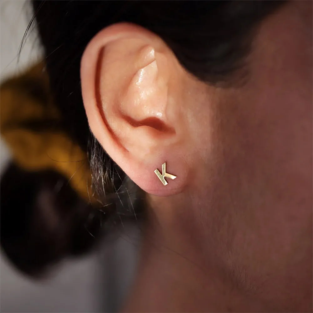 Initial Earring