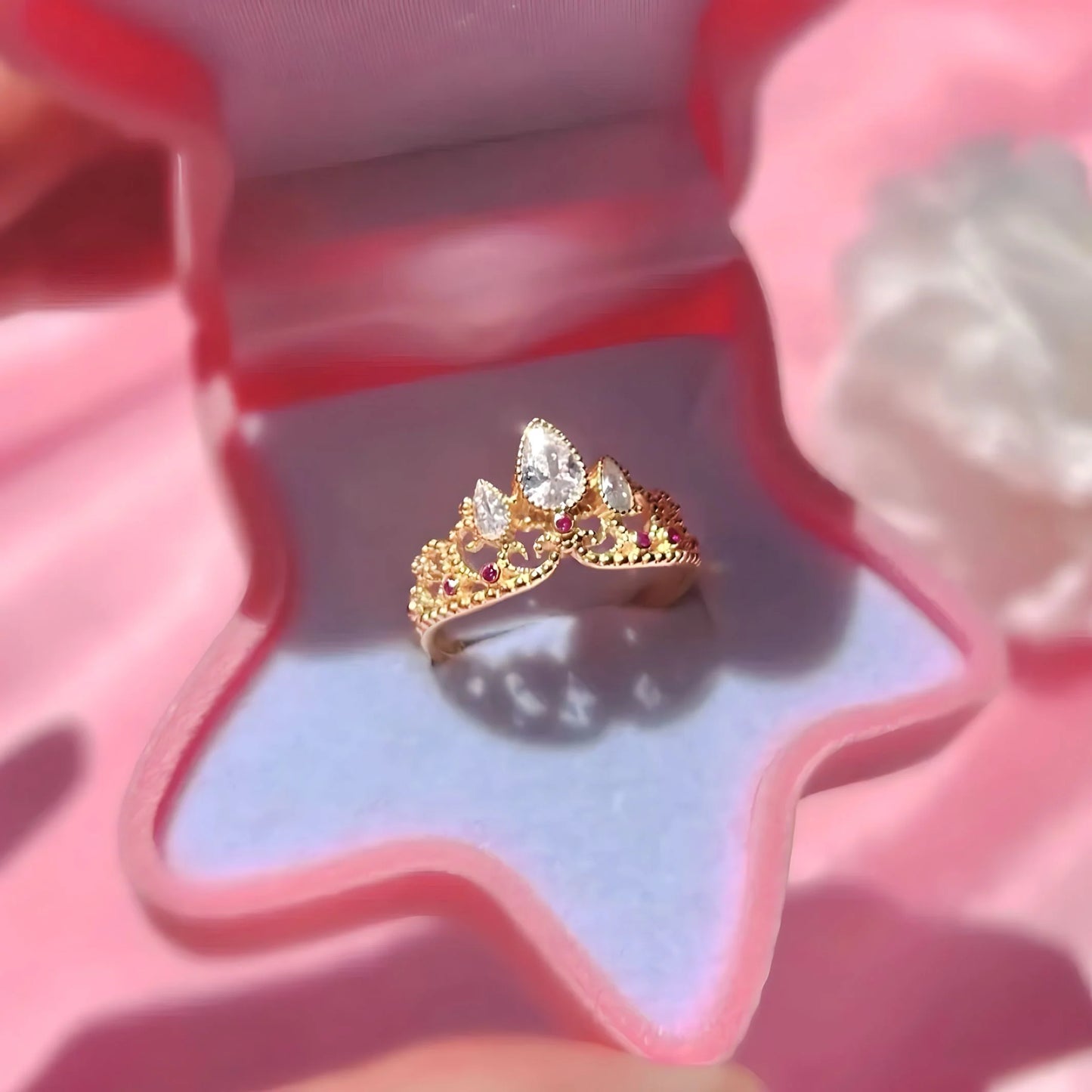 Rapunzel Crown Ring