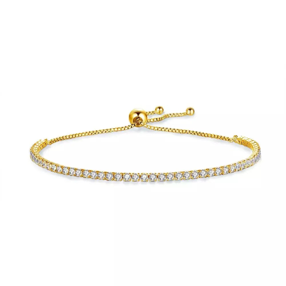 Adjustable Tennis Bracelet