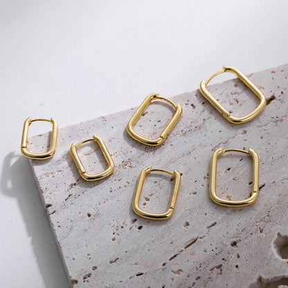 Square Hoop Earrings